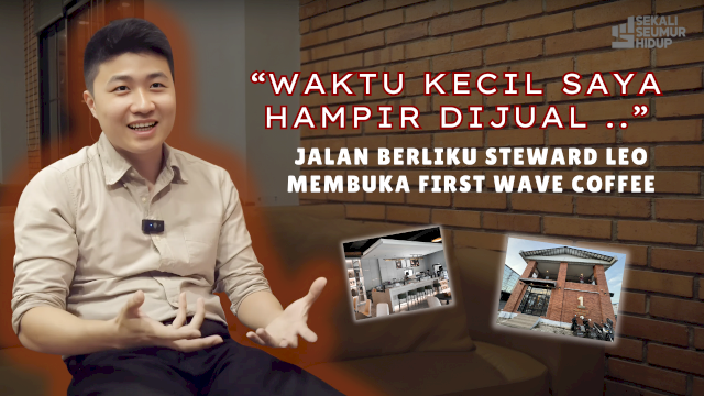 Hampir Dijual Sewaktu Kecil, Kini Steward Leo Buka First Wave Coffee