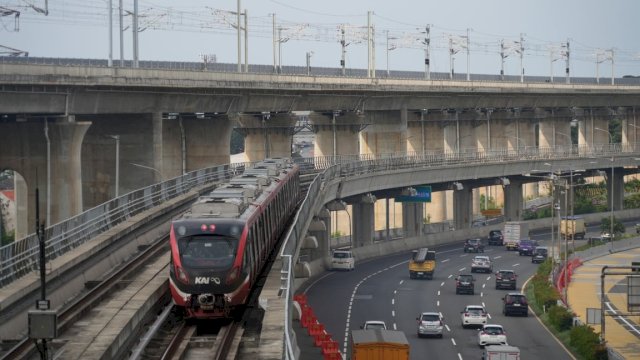 KAI Layani Lebih dari 6,3 Juta Pengguna LRT Jabodebek pada Triwulan Pertama 2025