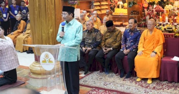 Perayaan Tri Suci Waisak 2569 BE, Menag: Ajaran Buddhis itu Universal