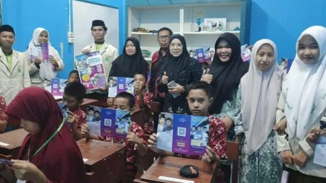 Suasana Pesantren An Nahdlah Makassar. (Foto: Gita/HN)