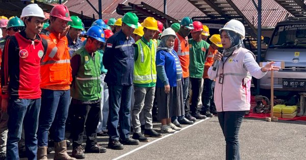 PLN Unit Layanan Pelanggan Makale Galakkan Komitmen Penerapan Keselamatan Kerja dalam Setiap Lini Pekerjaan