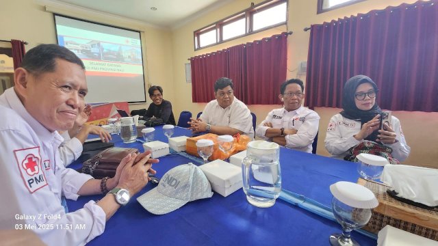 PMI Provinsi Bali Sambut Hangat Kunjungan PMI Makassar