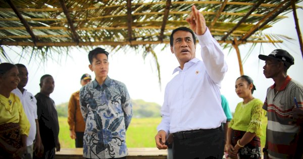 Dampingi Wapres Gibran ke NTT, Mentan Tegaskan Komitmen Dorong Kemajuan Pertanian