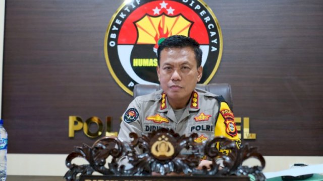 Kabid Humas Polda Sulsel, Kombes Pol Didik Supranoto. 