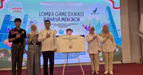 Harapkan Ratusan Pelajar SMA/SMK/MAN se-Jakarta Menjadi Agen of Change, Taruna Ikrar: Sehat Tanpa Rokok