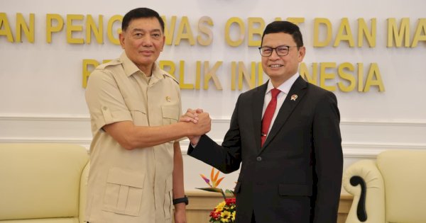 Menteri Pertahanan Apresiasi Taruna Ikrar Atas Dukungan BPOM dalam Kemandirian Obat dan Pangan