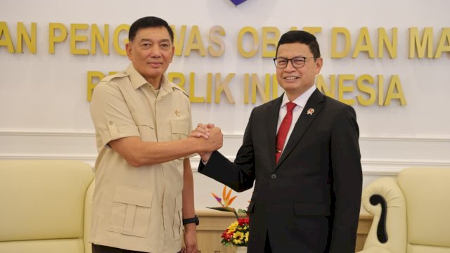 Menteri Pertahanan Apresiasi Taruna Ikrar Atas Dukungan BPOM dalam Kemandirian Obat dan Pangan