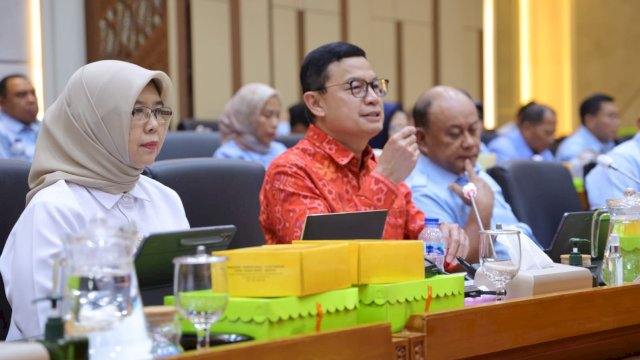 Kepala BPOM RI, Taruna Ikrar ikuti RDP bersama Komisi IX. Dok. Ist