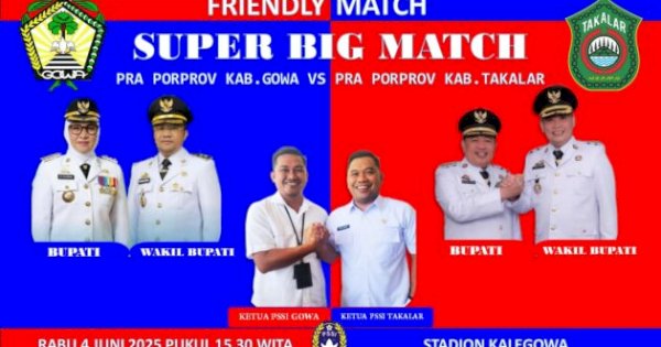 Derby Panas Gowa-Takalar: Lebih dari Sekadar Laga Persahabatan!