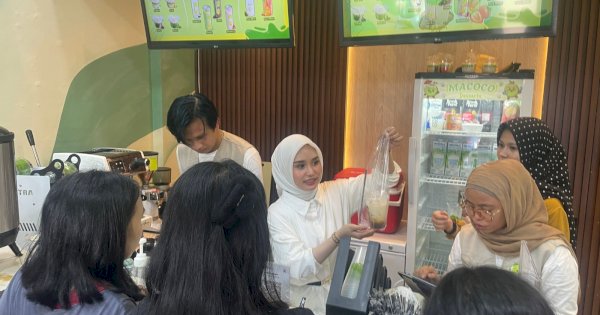 Pertama di Makassar, Macoco Tawarkan Minuman dan Puding Sehat Berbahan Dasar Kelapa