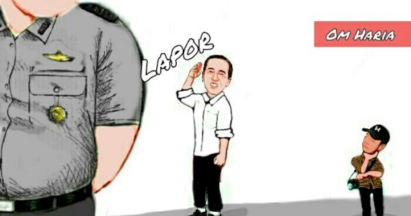 Jokowi Lapor ke Polda Metro Jaya