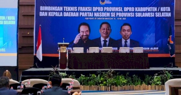 Nasdem Sulsel Bahas Kinerja Kader Kepala Daerah