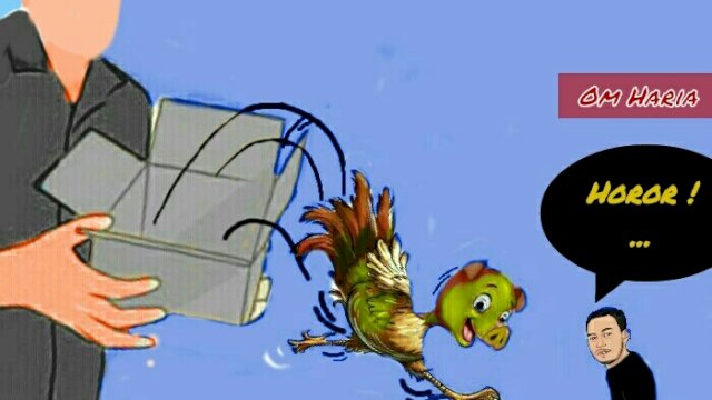 Karikatur kasus Ayam Goreng Widuran Solo (Dodi/harian.news)