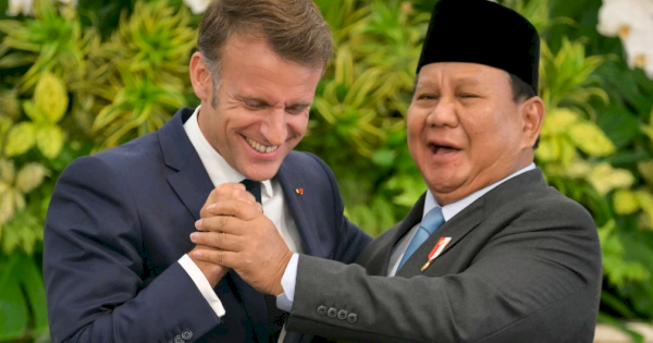 Bahas Palestina dengan Macron, Prabowo Tegaskan Two State Solution sebagai Penyelesaian
