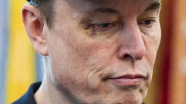 Momen Elon Musk hadir dalam perpisahan dengan pemerintahan Donald Trump. Foto: ist/AFP