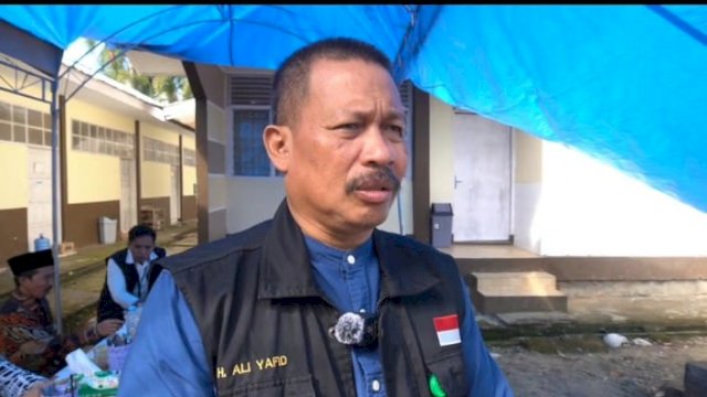 Kepala Kantor Wilayah Kementerian Agama (Kakanwil Kemenag) Sulawesi Selatan, Ali Yafid, Foto: HN/Sinta