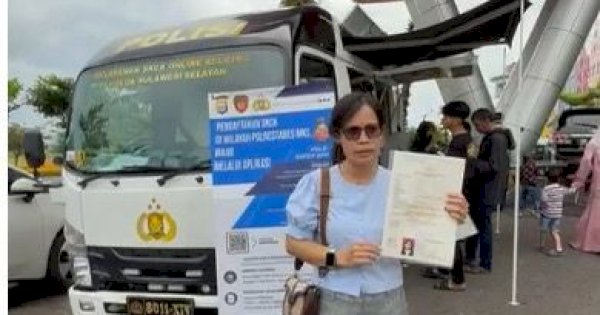 Polrestabes Makassar Hadirkan Layanan SKCK Keliling di Trans Studio Mall