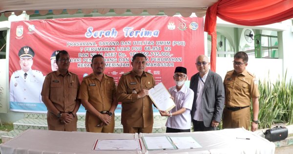 Pemkot Terima PSU Senilai Rp 168 Miliar Lebih, Appi: Penantian Panjang 40 Tahun!