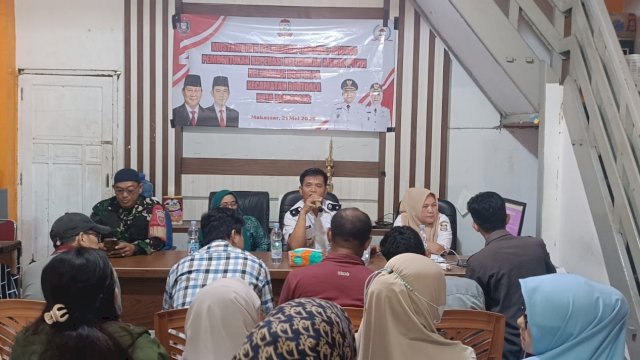 Musyawarah pembentukan dan pemilihan pengurus Koperasi Merah Putih Kelurahan Bontoala. Foto: dok