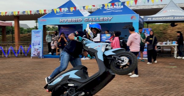 Auto Show Yamaha di Sidrap Suguhkan Freestyle hingga Bagi-Bagi Hadiah
