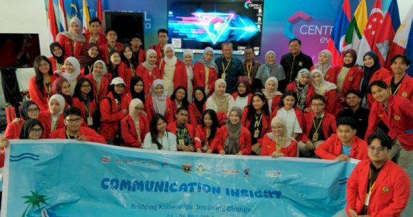 Mahasiswa Ilmu Komunikasi Unhas Kunjungi Central Event Bali