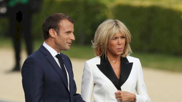 Istri Presiden Prancis, Brigitte Macron. Foto: ist