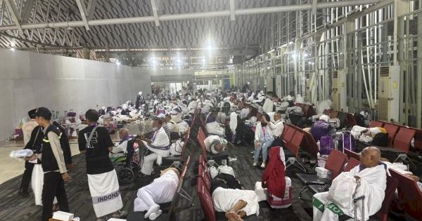 Kloter 22 Embarkasi Makassar asal Maluku Terbang ke Arab Saudi