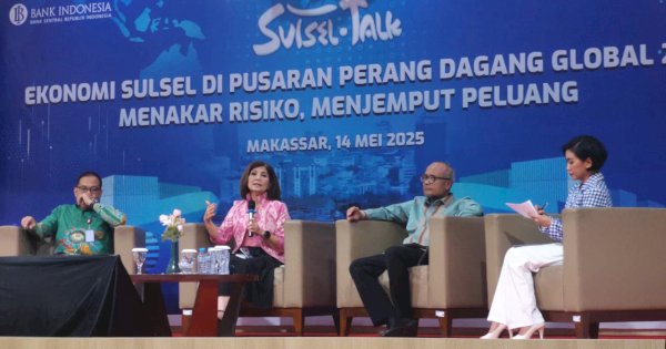 Sulsel Talk 2025: BI Sulsel Ungkap Langkah Strategis Hadapi Dampak Perang Dagang Global
