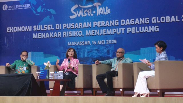 Suasana Sulsel Talk 2025. (Foto: BI)