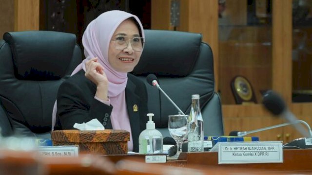 Ketua Komisi X DPR RI, Hetifah Sjaifudian ||doc_emedia dpr ri
