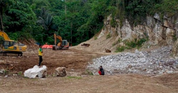 Tambang Batu di Tikala, Direktur CV Bangsa Damai : Sudah Sesuai Aturan