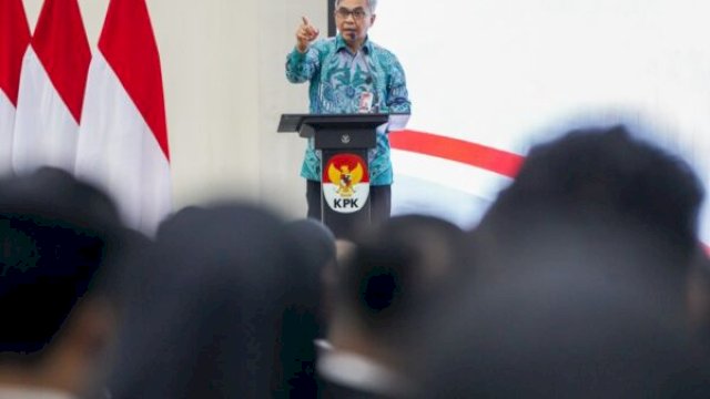 Ketua KPK Setyo Budiyanto menegaskan integritas merupakan nilai utama yang menjadi pegangan pns KPK dalam setiap langkah ||doc_humaskpk