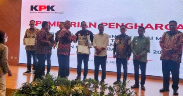 Pemkab Sinjai Sabet Penghargaan KPK di MCSP 2024