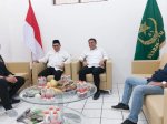 Hangat dan Akrab Warnai Pertemuan Deng Ical dan Hamdan Zoelva di Kantor SI