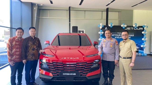 Grand Opening JETOUR di Makassar. (Foto: Gita/HN)