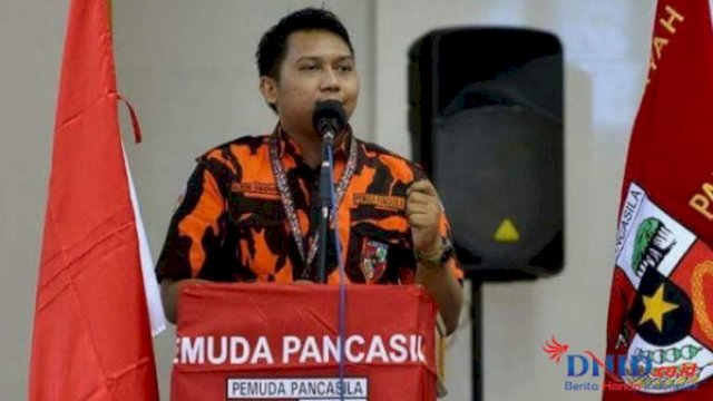 Ketua Majelis MPC Pemuda Pancasila Kabupaten Maros, Alridho Ramadhan. Foto Ist