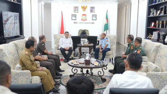 Perkuat Sinergi, Asisten Pidana Militer Kejati Sulsel Audiensi ke Wali Kota Makassar