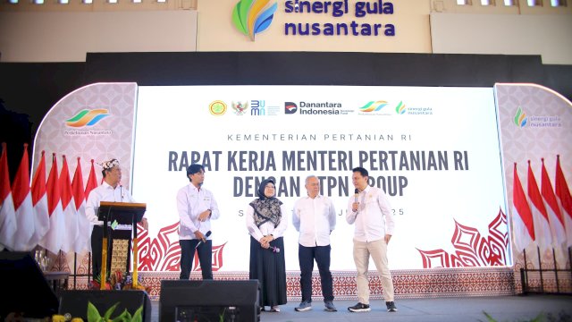 Targetkan Swasembada Gula Lebih Cepat, Mentan Amran Benahi Tata Kelola Tebu Nasional