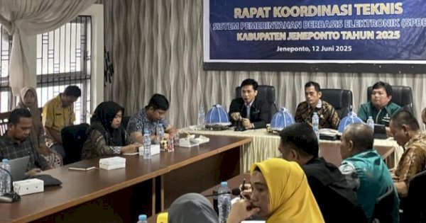 Jeneponto & UNHAS Susun Arsitektur SPBE Digital