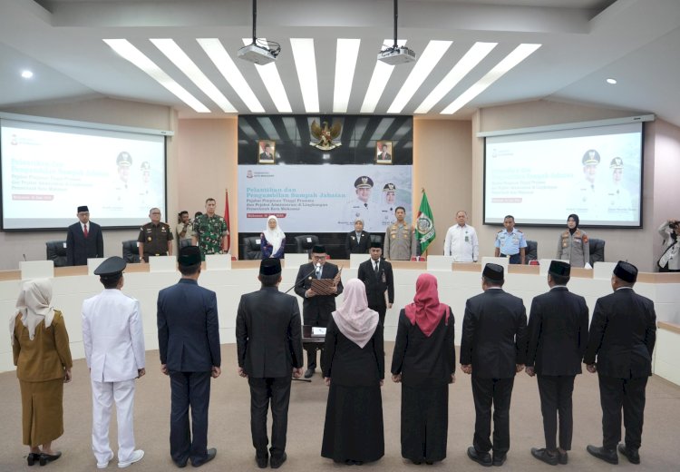 Daftar 46 Pejabat Pemkot Makassar yang Dilantik Appi