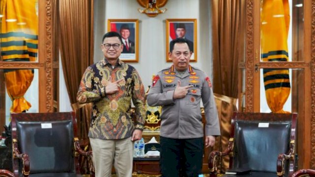 Taruna Ikrar mengapresiasi dedikasi Polri dalam menjaga keamanan dan melayani masyarakat ||handover 