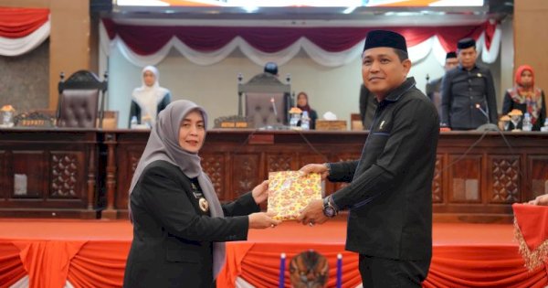 4 Ranperda di Serahterimahkan Bupati ke DPRD Sinjai