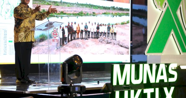 Hadiri Munas HKTI, Mentan Amran Sebut Peran Lembaga Memperkuat Swasembada Pangan