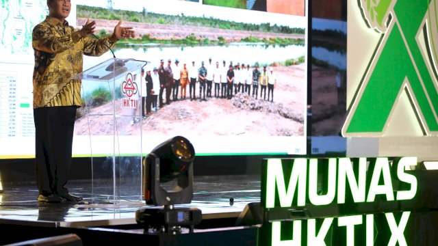 Hadiri Munas HKTI, Mentan Amran Sebut Peran Lembaga Memperkuat Swasembada Pangan