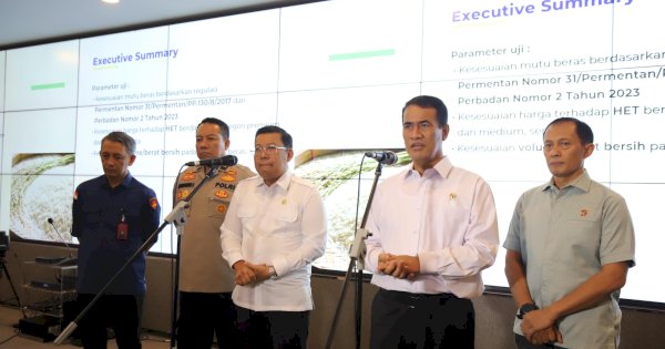 Investigasi Mentan di Pasaran, Temukan Harga Beras Tak Sesuai HET dan Volume