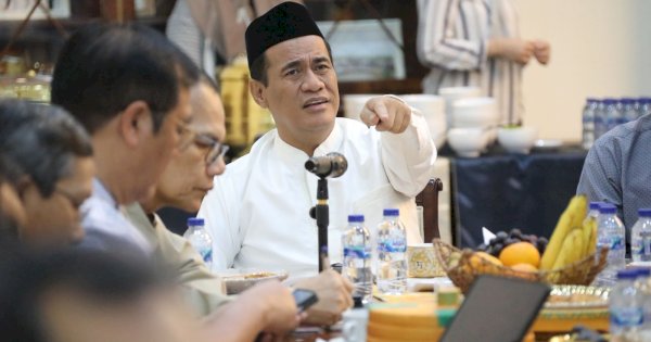 Mentan Amran Gelar Rapat Maraton, Dua Hari Berturut-turut di Akhir Pekan, Ini Yang Dibahas