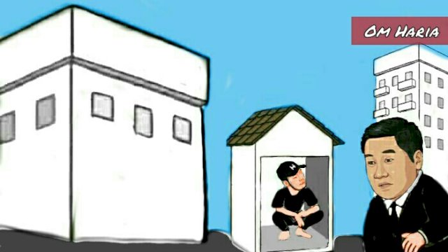 Karikatur rumah subsidi (Dodi/harian.news)