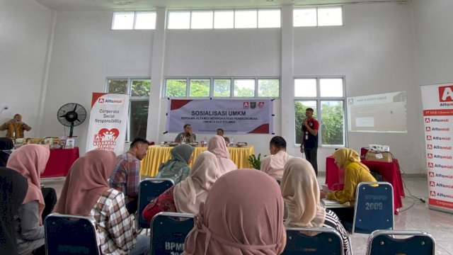 Alfamidi bantu UMKM go Nasional. (Foto: Alfamidi)