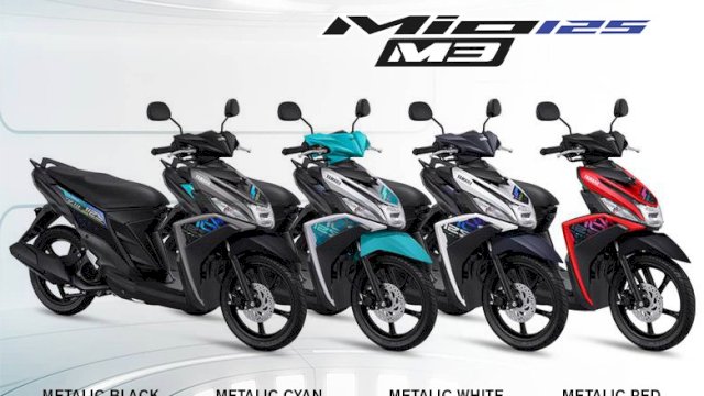 Warna baru Yamaha Mio M3. (Foto: Yamaha)