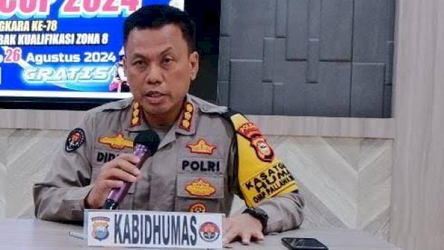 Kabid Humas Polda Sulsel, Kombes Didik Supranoto. Foto Ist